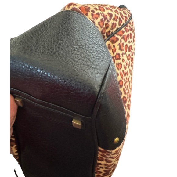 Authentic Gigi Hill Leopard Print Tote Bag - Picture 6 of 14